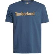 T-shirt Korte Mouw Timberland Lineair logo-T-shirt