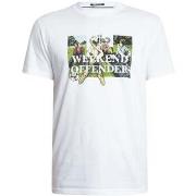 T-shirt Korte Mouw Weekend Offender Hymns Grafisch T-shirt