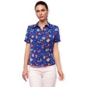 Blouse Minueto Normal Shirt - Blue