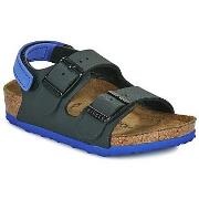 Sandalen BIRKENSTOCK Milano AS Kids BF Desert Soil Black/UBlu
