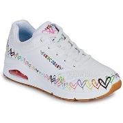 Lage Sneakers Skechers JGOLDCROWN: UNO - LOVE