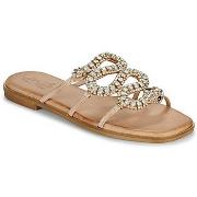 Slippers Exé Shoes 543-ORO-LEATHER-NATURAL