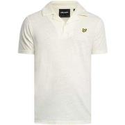 Polo Shirt Korte Mouw Lyle &amp; Scott Linnen poloshirt met reverskraa...