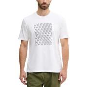 Polo Shirt Lange Mouw Calvin Klein Jeans SS 20S CK MACRO AOP LV04RC841...