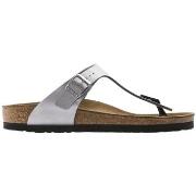 Sandalen BIRKENSTOCK Gizeh Birko-Flor Regular - Silver