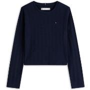 T-shirt Tommy Hilfiger Pointelle Top Ls