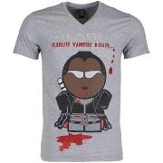T-shirt Korte Mouw Local Fanatic Blade Fearless Vampire Killer