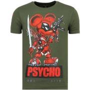 T-shirt Korte Mouw Local Fanatic Psycho Mouse Party G