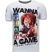 T-shirt Korte Mouw Local Fanatic Chucky Childs Play