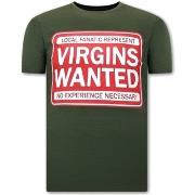 T-shirt Korte Mouw Local Fanatic Print Virgins Wanted