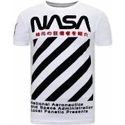 T-shirt Korte Mouw Local Fanatic Stoere Nasa