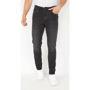 Skinny Jeans True Rise Spijkerbroek Stretch Regular Fit