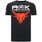 T-shirt Korte Mouw Local Fanatic The Rock