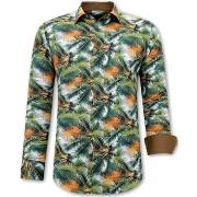 Overhemd Lange Mouw Gentile Bellini Tropical Print