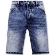 Korte Broek Enos Korte Spijkerbroek Stretch Denim