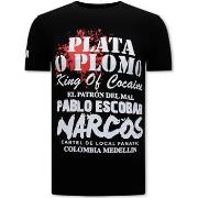 T-shirt Korte Mouw Local Fanatic Plato Plomo