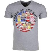 T-shirt Korte Mouw Local Fanatic Lord Of The Rings