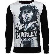 Sweater Local Fanatic Bob Marley Digital Rhinestone