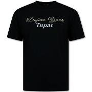 T-shirt Korte Mouw True Rise Oversized Tupac Shakur Print
