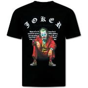 T-shirt Korte Mouw True Rise Oversized Joker Print Grappig