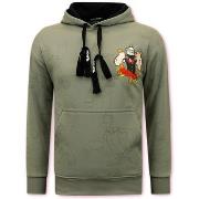 Sweater Top Star Hoodie Capuchon Popeye