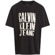 T-shirt Korte Mouw Calvin Klein Jeans Bold Ckj Logo T-Shirt