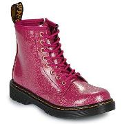 Laarzen Dr. Martens 1460 J Fuchsia Silver Nebula Glitter