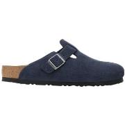 Sandalen BIRKENSTOCK Boston Suede Leather Narrow - New Navy