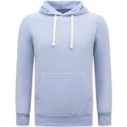Sweater Enos Hoodie Effen Hoodie Licht