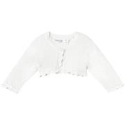 Mantel Mayoral 318 Rebeca tricot Better Cotton recién nacido Blanco