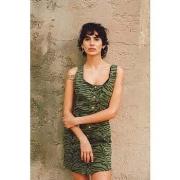 Jurk Le Temps des Cerises Jurk recht van jeans ZERANA