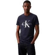 T-shirt Korte Mouw Ck Jeans Core Monologo Slim T, Chw