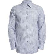 Overhemd Lange Mouw EAX Normaal logo-patroon shirt