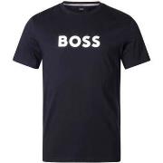 T-shirt Korte Mouw BOSS Contrast Logo RN T-Shirt Black