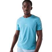 T-shirt Korte Mouw BOSS Lightweight Unique T-Shirt Light Pastel Blue