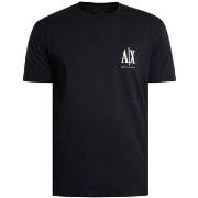 T-shirt Korte Mouw EAX T-shirt met groot borstlogo