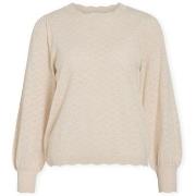 Trui Vila Emi Knit - Super Light Natural Melan