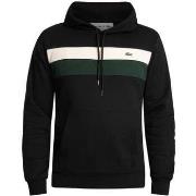 Sweater Lacoste Fleece pullover met kleurblokmotief