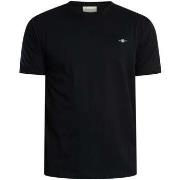 T-shirt Korte Mouw Gant Bedrukt Archief Schild T-shirt