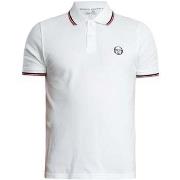 Polo Shirt Korte Mouw Sergio Tacchini 020 Gestreepte Kraag Poloshirt