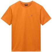 T-shirt Korte Mouw Napapijri Salis Sum T-Shirt Orange Pumpkin