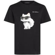 T-shirt Korte Mouw Karl Lagerfeld A2W50001 999