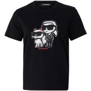 T-shirt Korte Mouw Karl Lagerfeld A1W17129 999