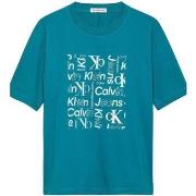 T-shirt Korte Mouw Calvin Klein Jeans IB0IB02106-LEI