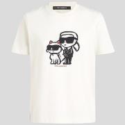 T-shirt Korte Mouw Karl Lagerfeld IKON SKETCH DUO T-SHIRT
