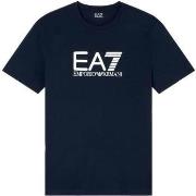 T-shirt Korte Mouw Ea7 Emporio Armani Visibility Cotton Stretch T-Shir...