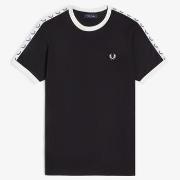 T-shirt Korte Mouw Fred Perry TAPED RINGER T-SHIRT