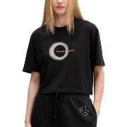 T-shirt Karl Lagerfeld KLJ BOXY ECLIPSE GRAPHIC T