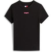 T-shirt Tommy Jeans Tjw Slim Script Label Ss Tee Ext