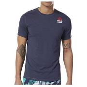 T-shirt Korte Mouw Reebok Sport Crossfit Games Activchill